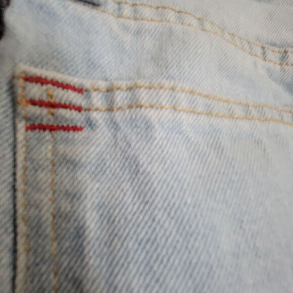 BDG Urban Outfitters Jeans 28 x 27 Denim Distressed Light Wash Straight Fit - Picture 5 of 11